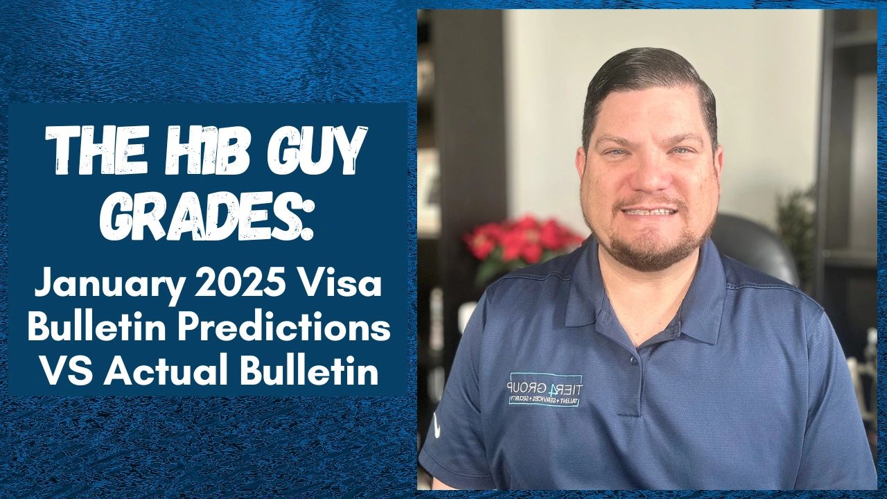 The H1B Guy Grades January 2025 Visa Bulletin Predictions